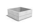 SQUARE CONCRETE PLANTER 96 exposed aggregate