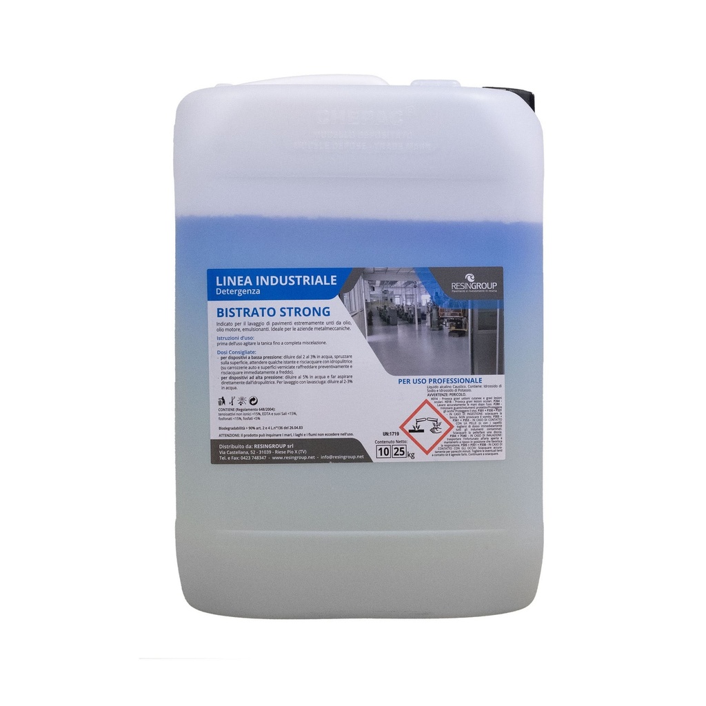 RG Multiclean detergente resin for commercial 10L