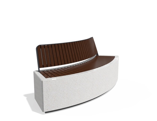 CONCRETE BENCH 268 G ES exposed aggregate